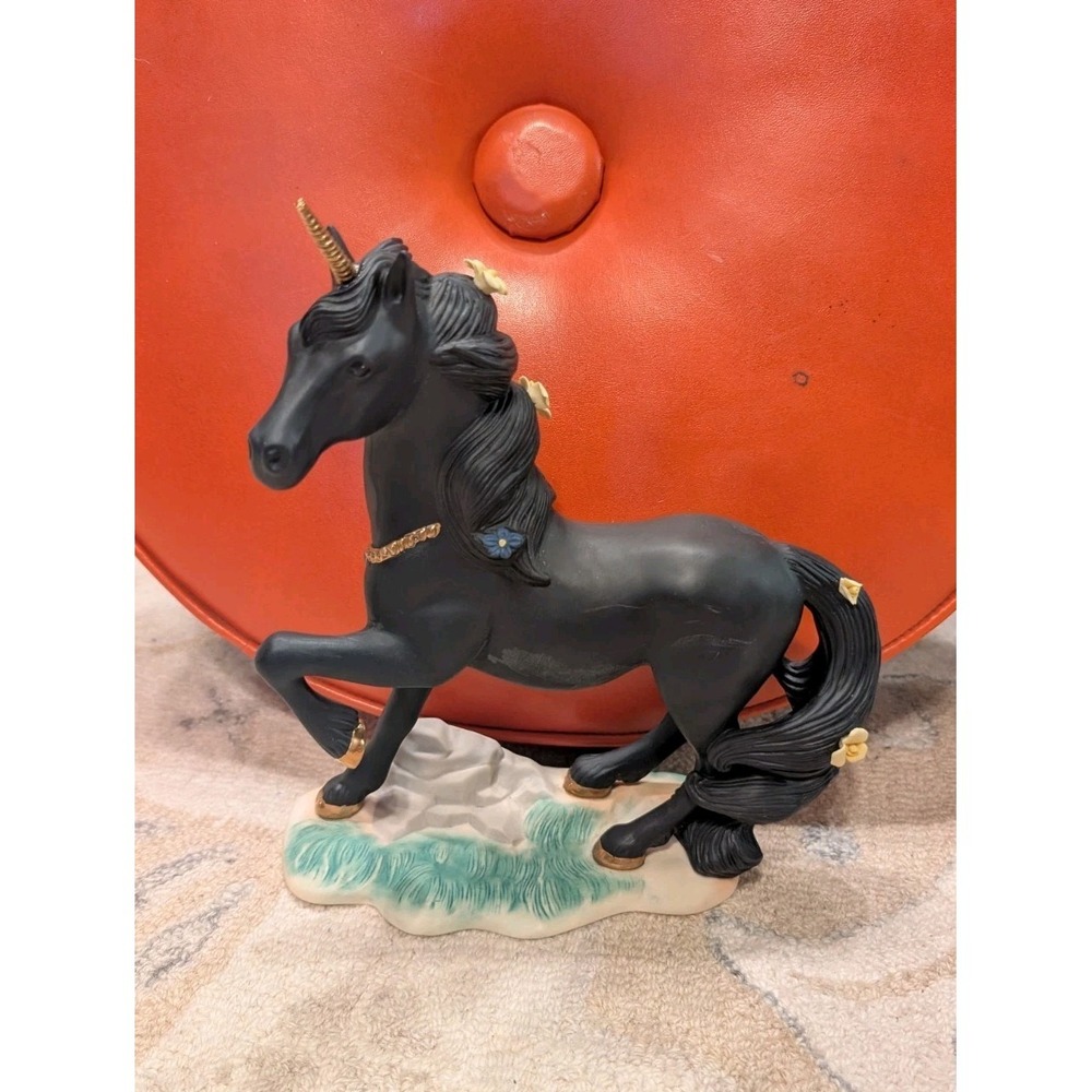Rare VTG '94 Princeton‎ Gallery Unicorn - Love's Magic- Matte Black